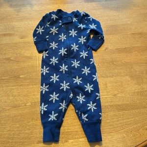 Snowflake Hanna Andersson 0-3 zippy